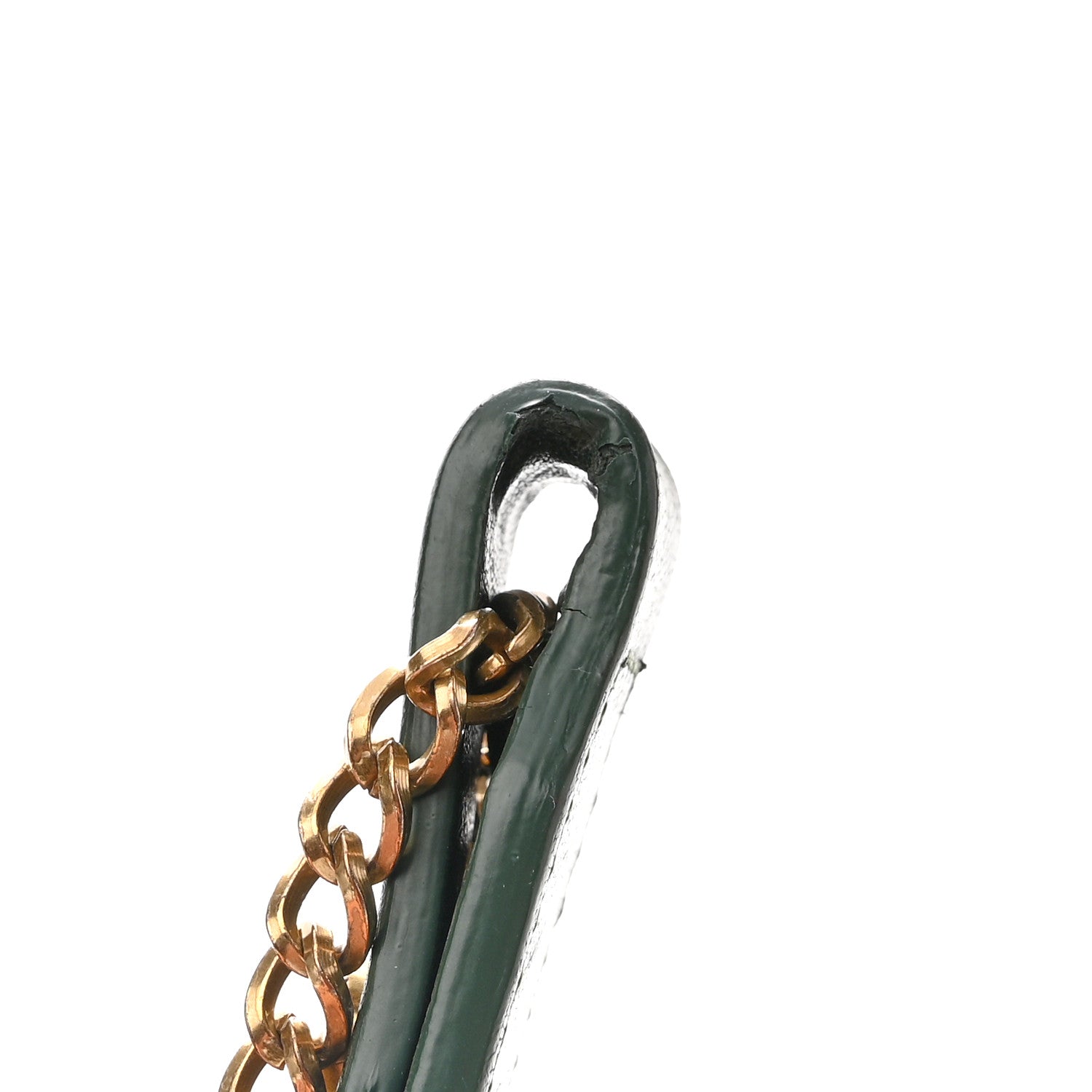 Lanvin Lambskin Quilted Medium Sugar Flap Shoulder Bag Bottle Green 11 of 14
