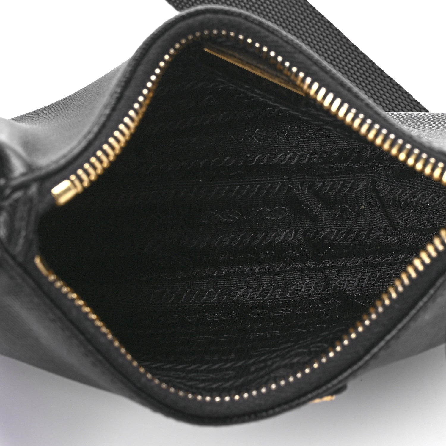 Prada Saffiano Lux Mini Shoulder Bag Black 5 of 12