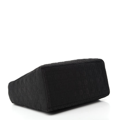 Christian Dior Nylon Cannage Medium Lady Dior Black 4 of 10