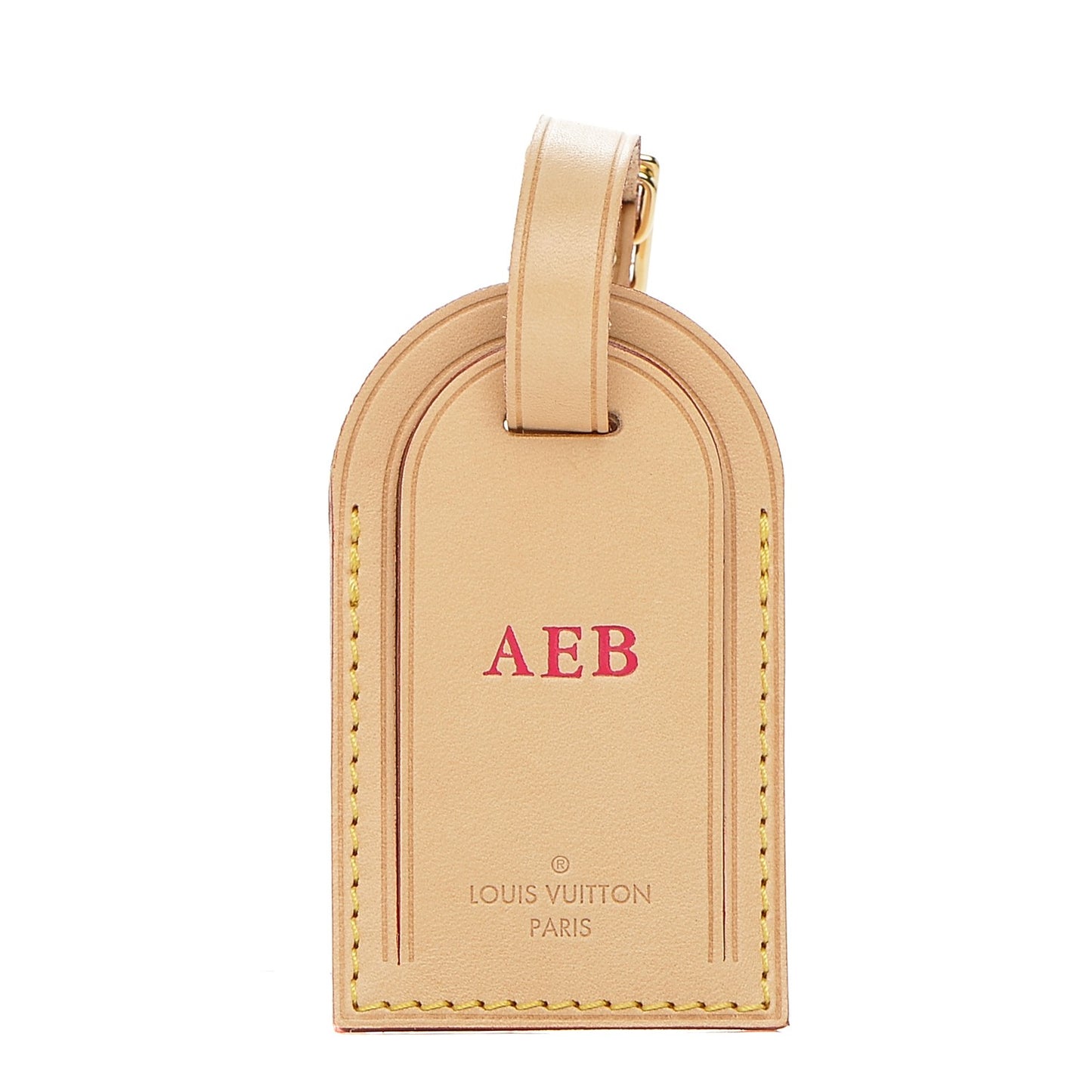 Vachetta Luggage Tag
