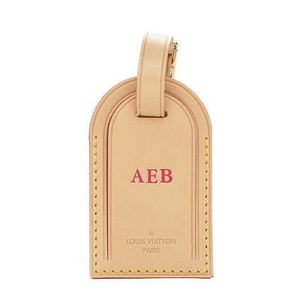 Louis Vuitton Vachetta Luggage Tag 1 of 4