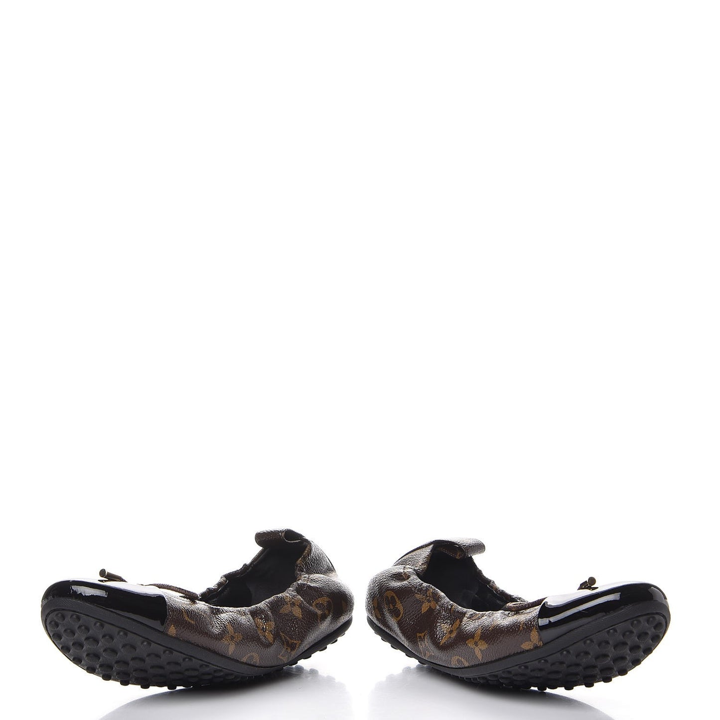Monogram Flirty Ballerina Flats 37.5 Black