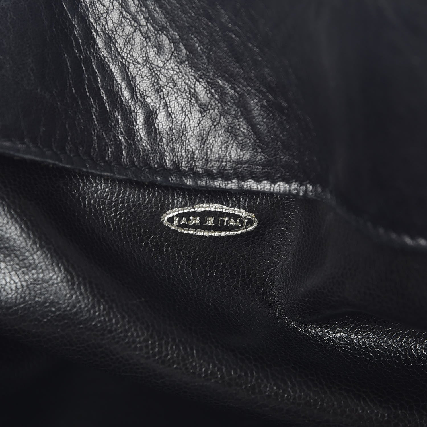 Chanel Lambskin Shopping Tote Black 6 of 11