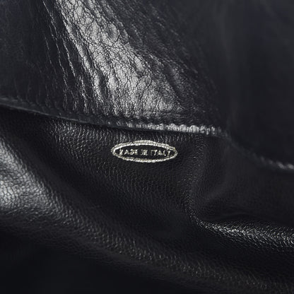 Chanel Lambskin Shopping Tote Black 6 of 11