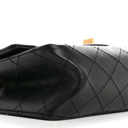Chanel Calfskin Quilted 2.55 Reissue Mini Flap Black 9 of 10