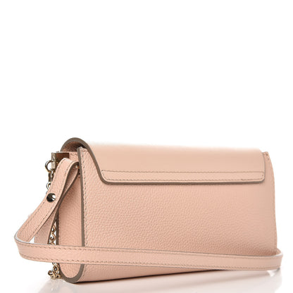 Chloe Calfskin Mini Faye Shoulder Bag Cement Pink 3 of 9