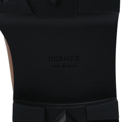 Hermes Calfskin Shearling Icone Loafers 41 Naturel Ecru 7 of 15