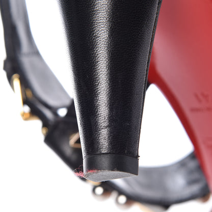 Christian Louboutin Shiny Nappa Pyrabubble 70 Sandals 41 Black 17 of 18
