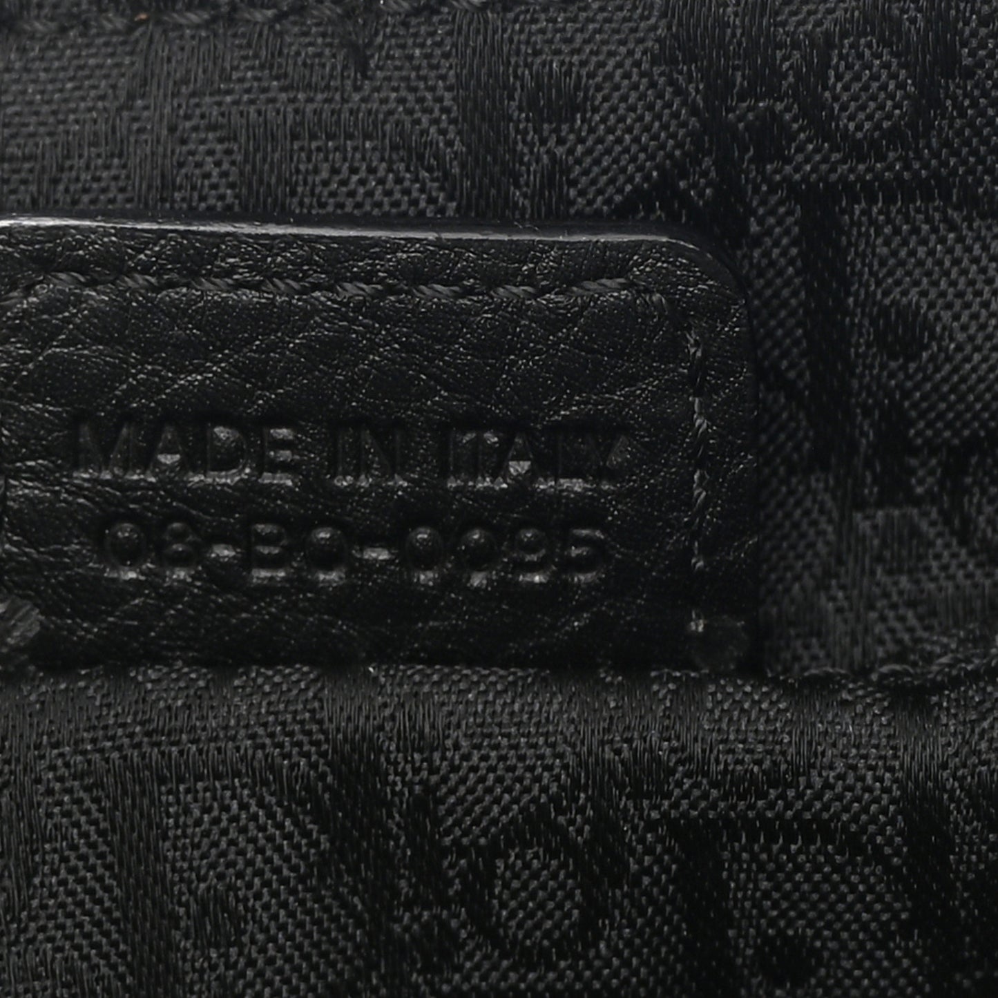 Calfskin Shoulder Bag Black