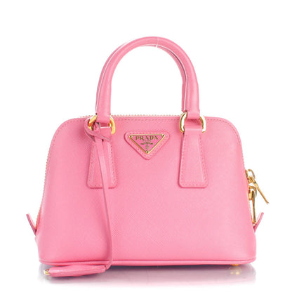Prada Saffiano Lux Mini Promenade Tote Petalo 1 of 7
