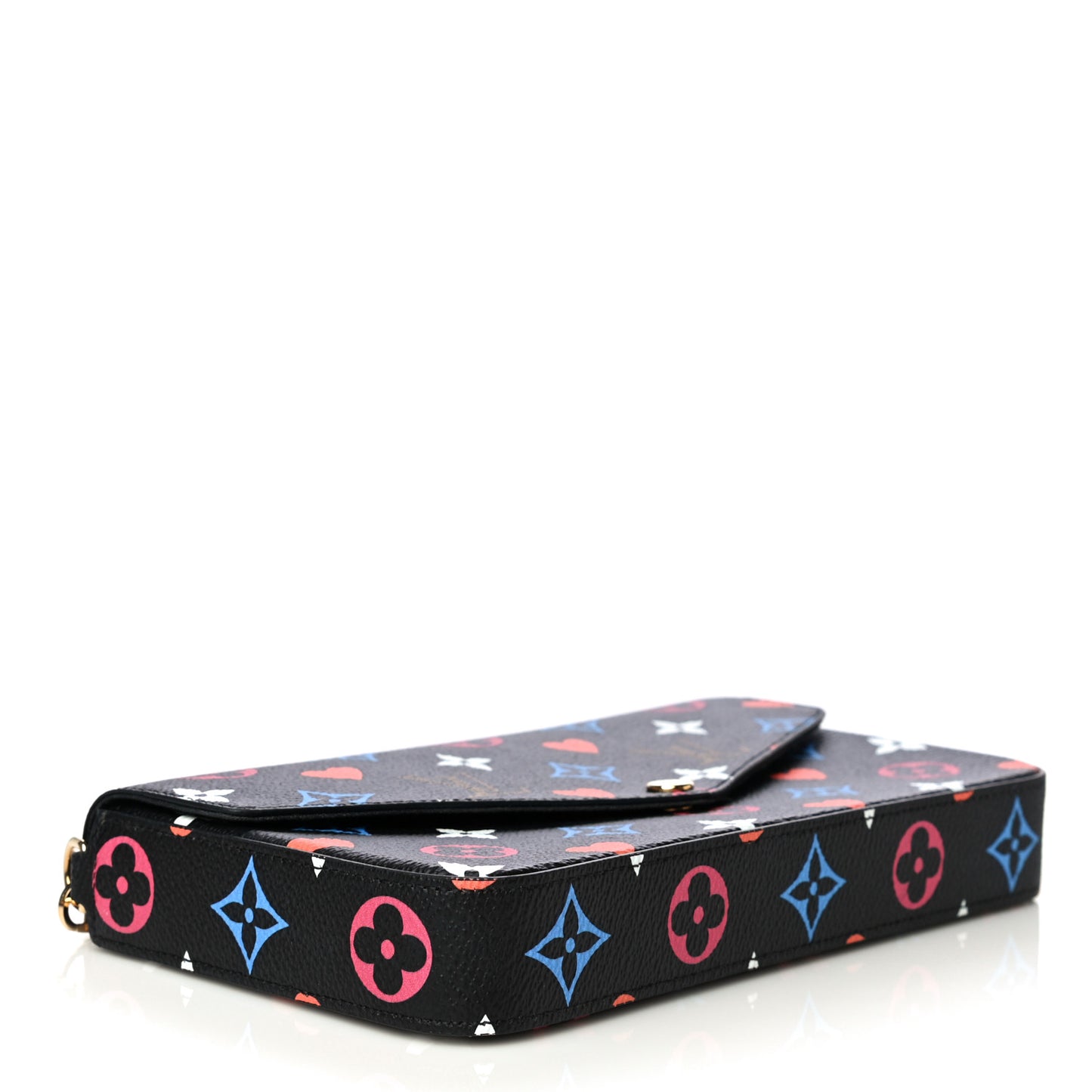 Game On Felicie Chain Wallet Black