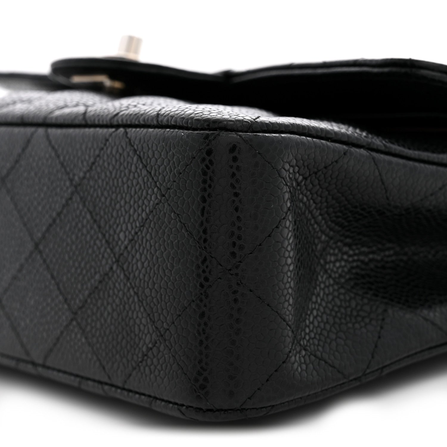 Chanel Caviar Quilted Small Double Flap Black 10 of 11