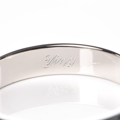 Cartier Platinum 4mm 1895 Wedding Band Ring 59 8.75 5 of 6