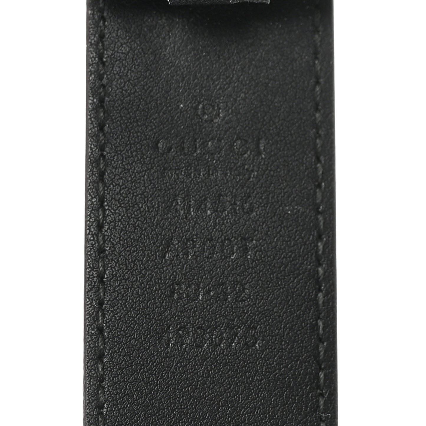 Calfskin Double G 80 32 Belt Black