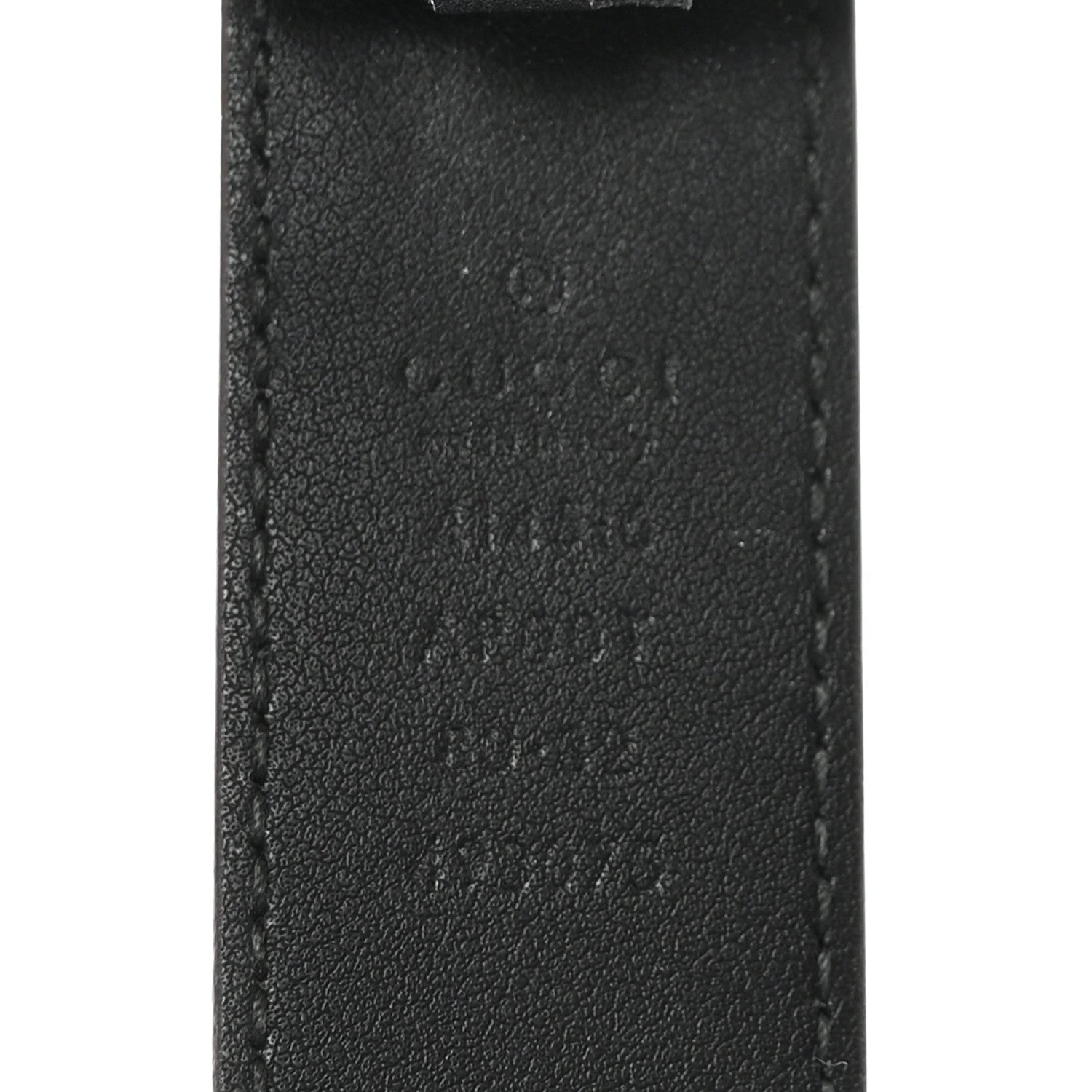 Gucci Calfskin Double G 80 32 Belt Black 3 of 6