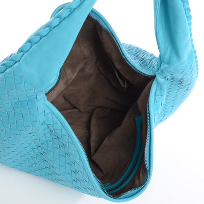 Bottega Veneta Nappa Intrecciato Maxi Veneta Hobo Turquoise 5 of 9