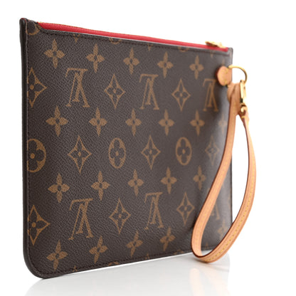 Louis Vuitton Monogram Neverfull MM GM Pochette Cherry 3 of 7