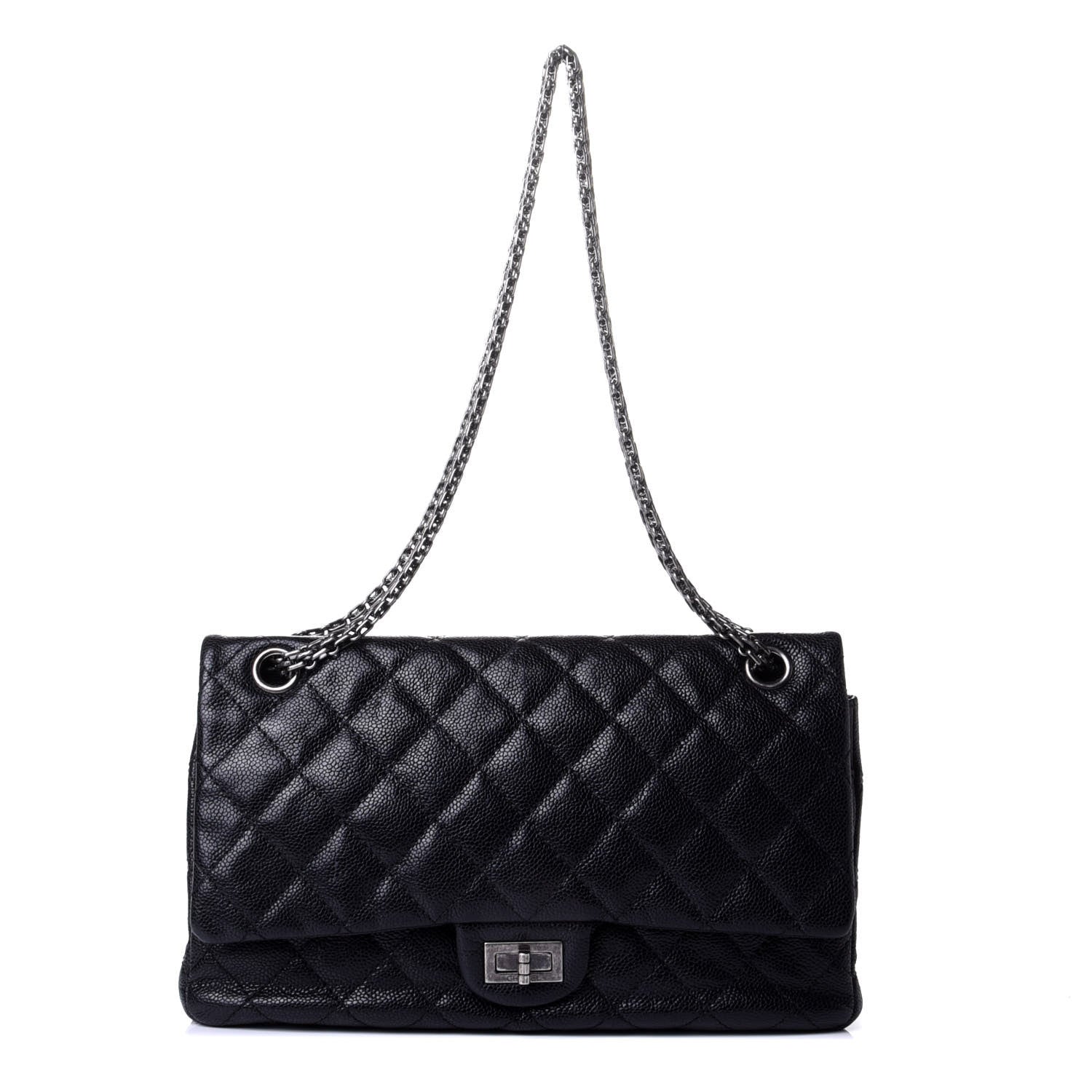 Chanel Caviar Quilted 2.55 Reissue 227 Flap Black 1 of 5