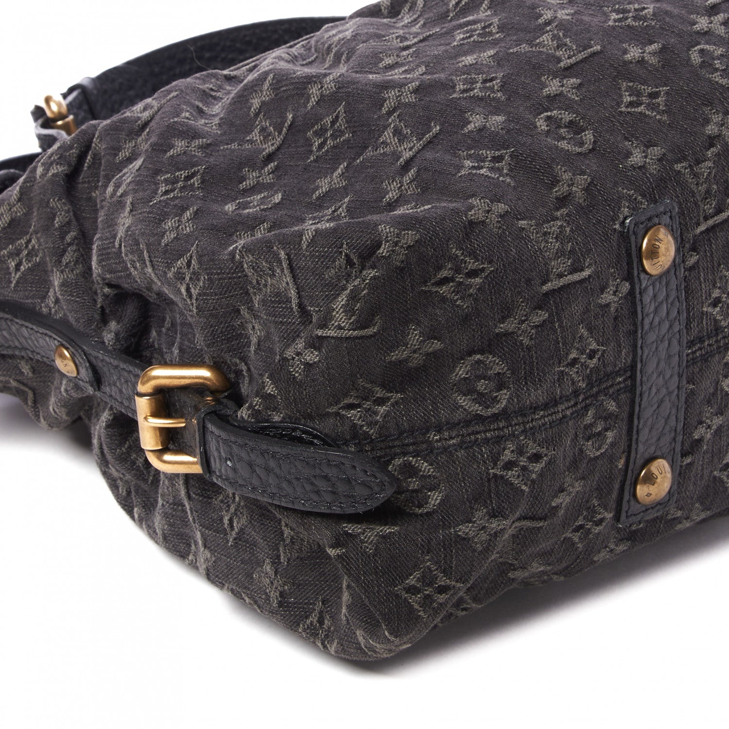 Louis Vuitton Denim Neo Cabby GM Black 6 of 8