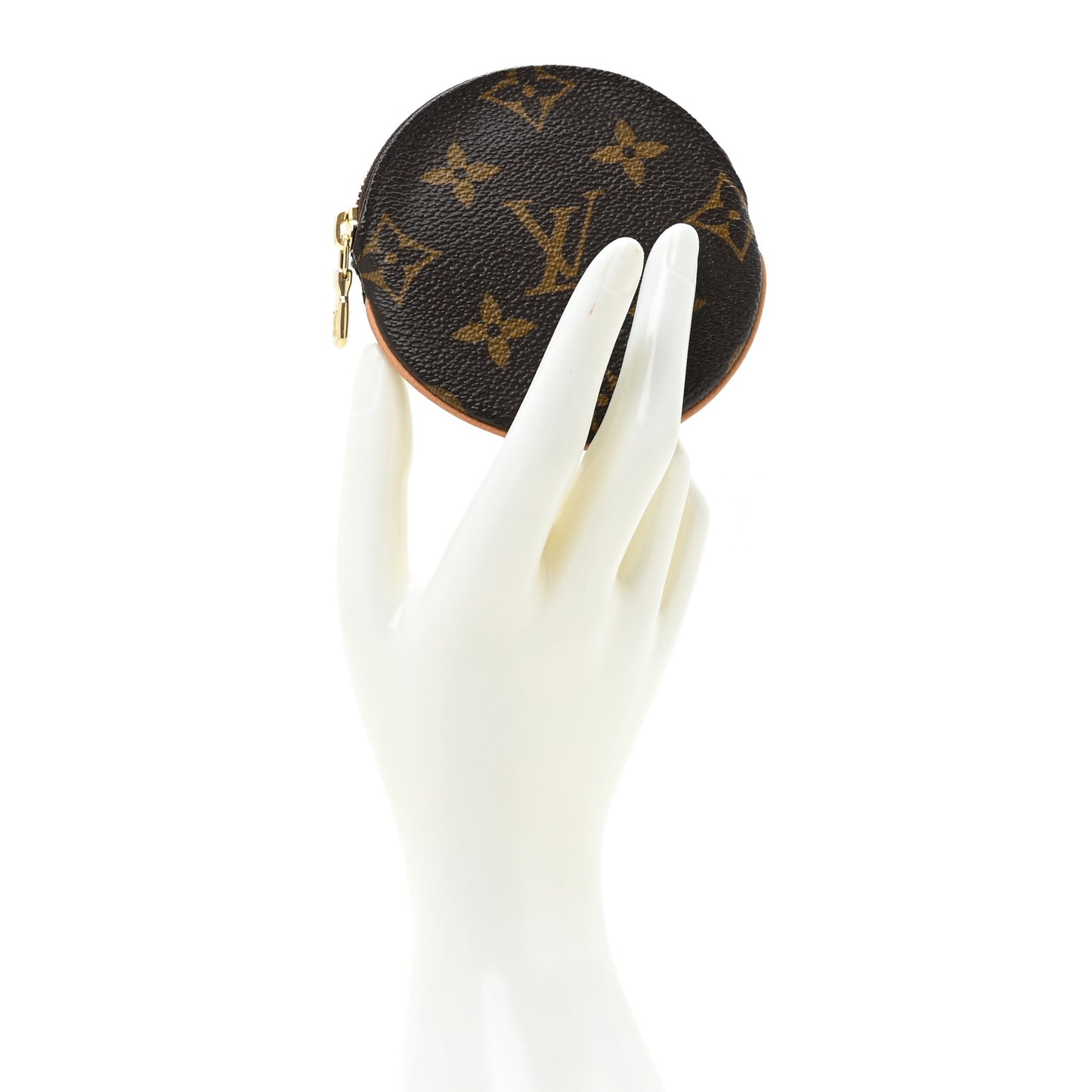 Monogram Round Coin Purse