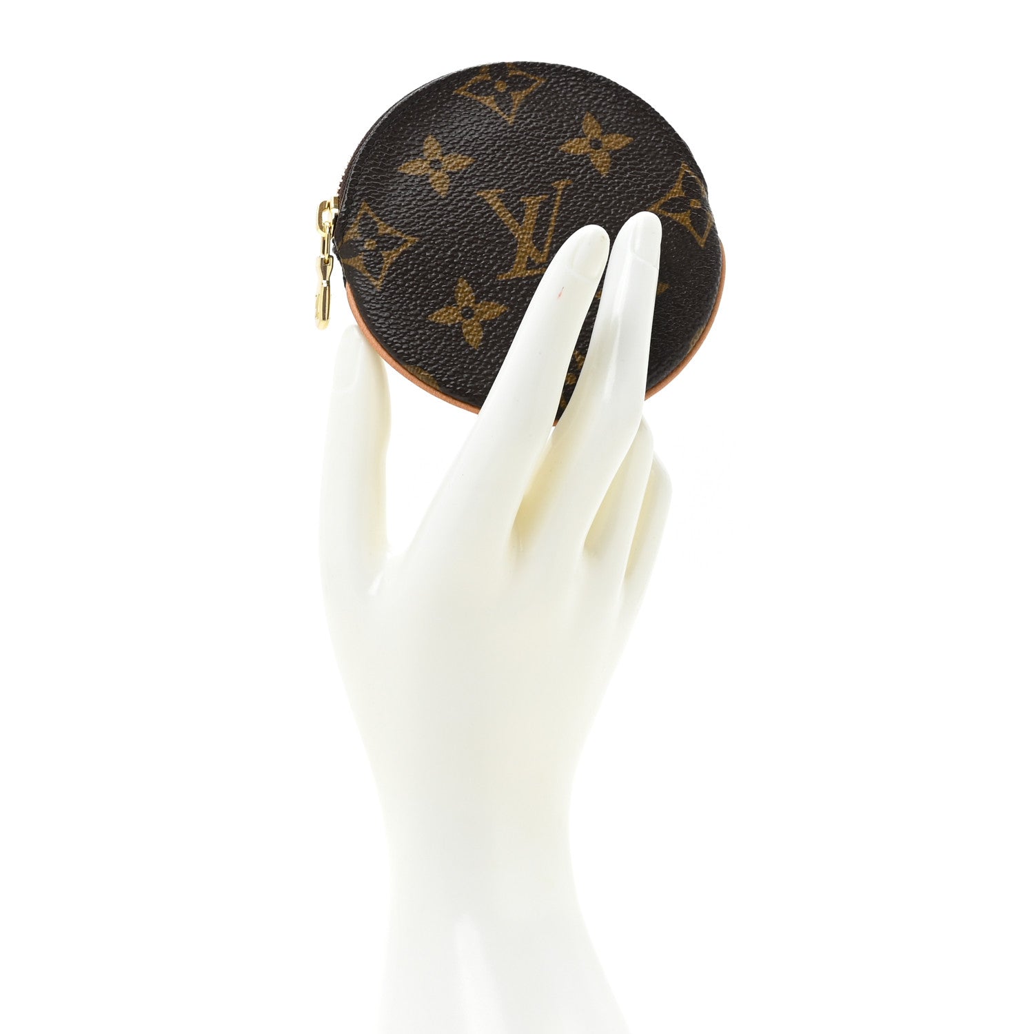 Louis Vuitton Monogram Round Coin Purse 2 of 9
