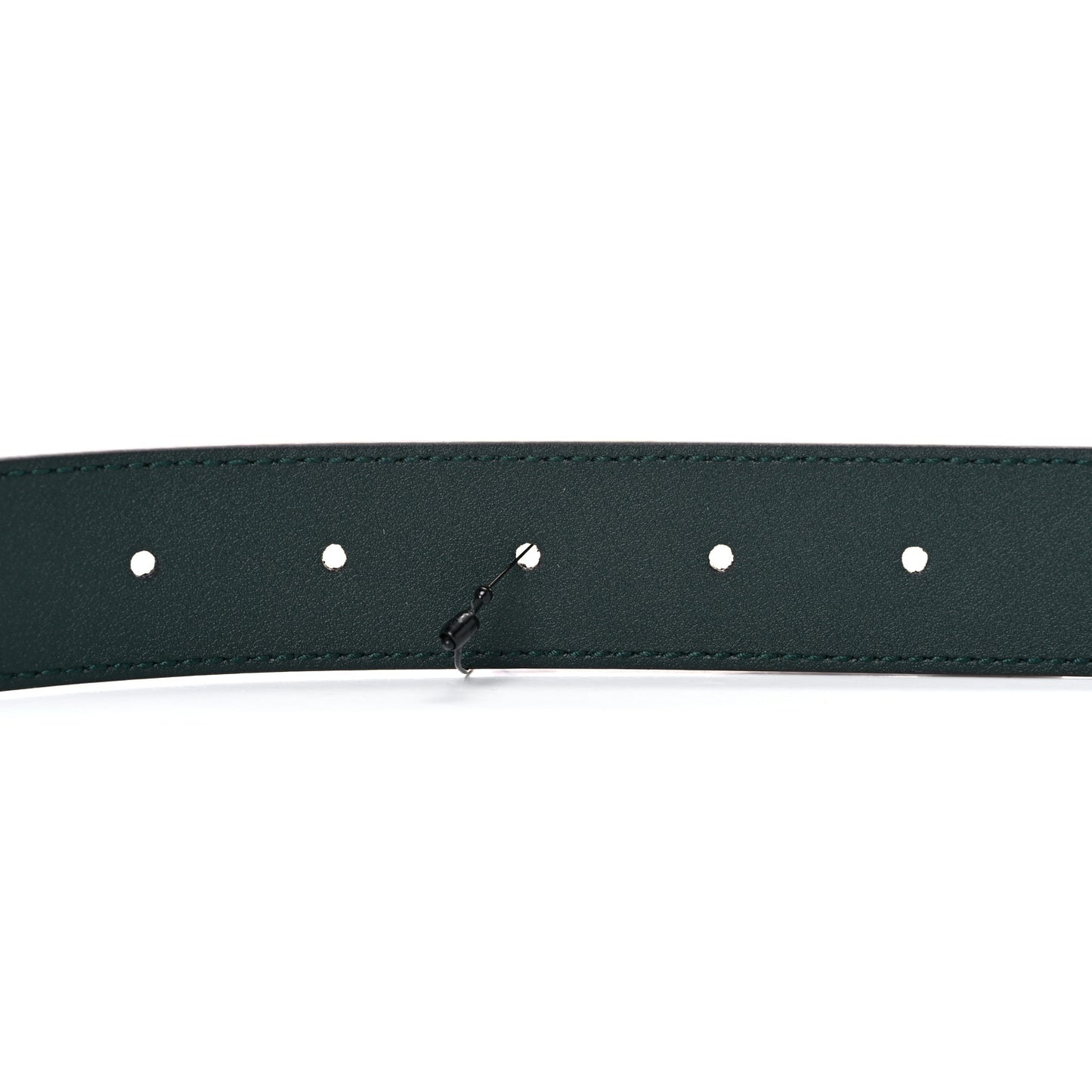 Plutone Calfskin Double G 30mm Belt 85 34 Verde