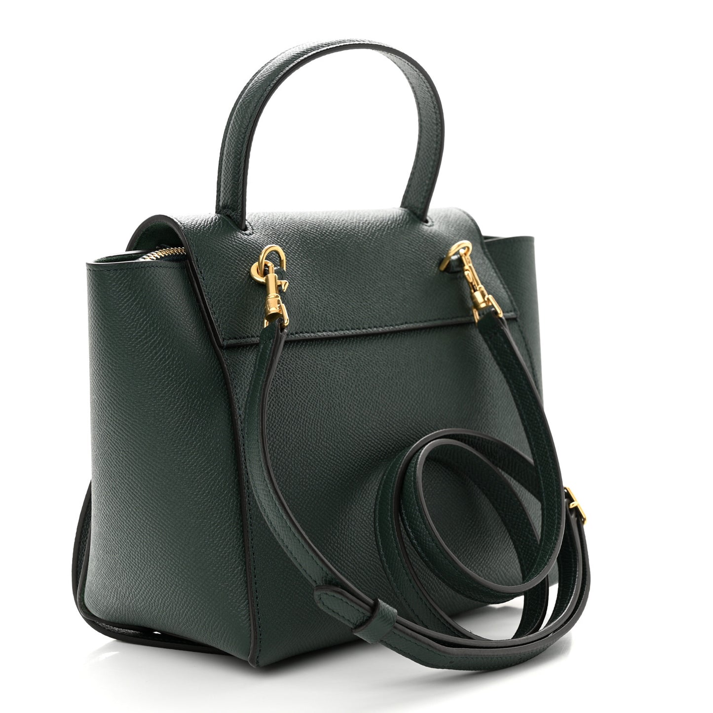 Grained Calfskin Nano Belt Bag Amazone