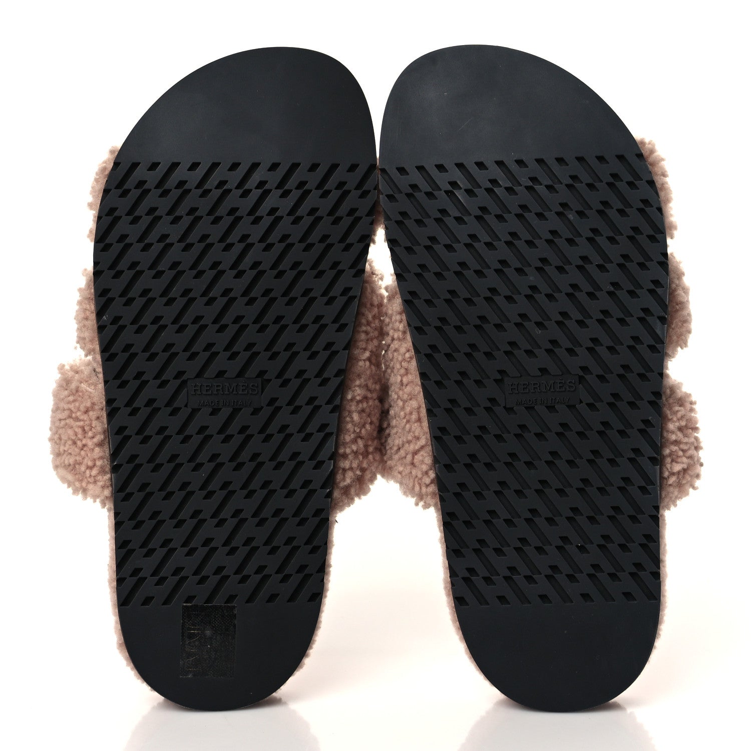 Hermes Woolskin Womens Chypre Sandals 36 Bois De Santal 5 of 8