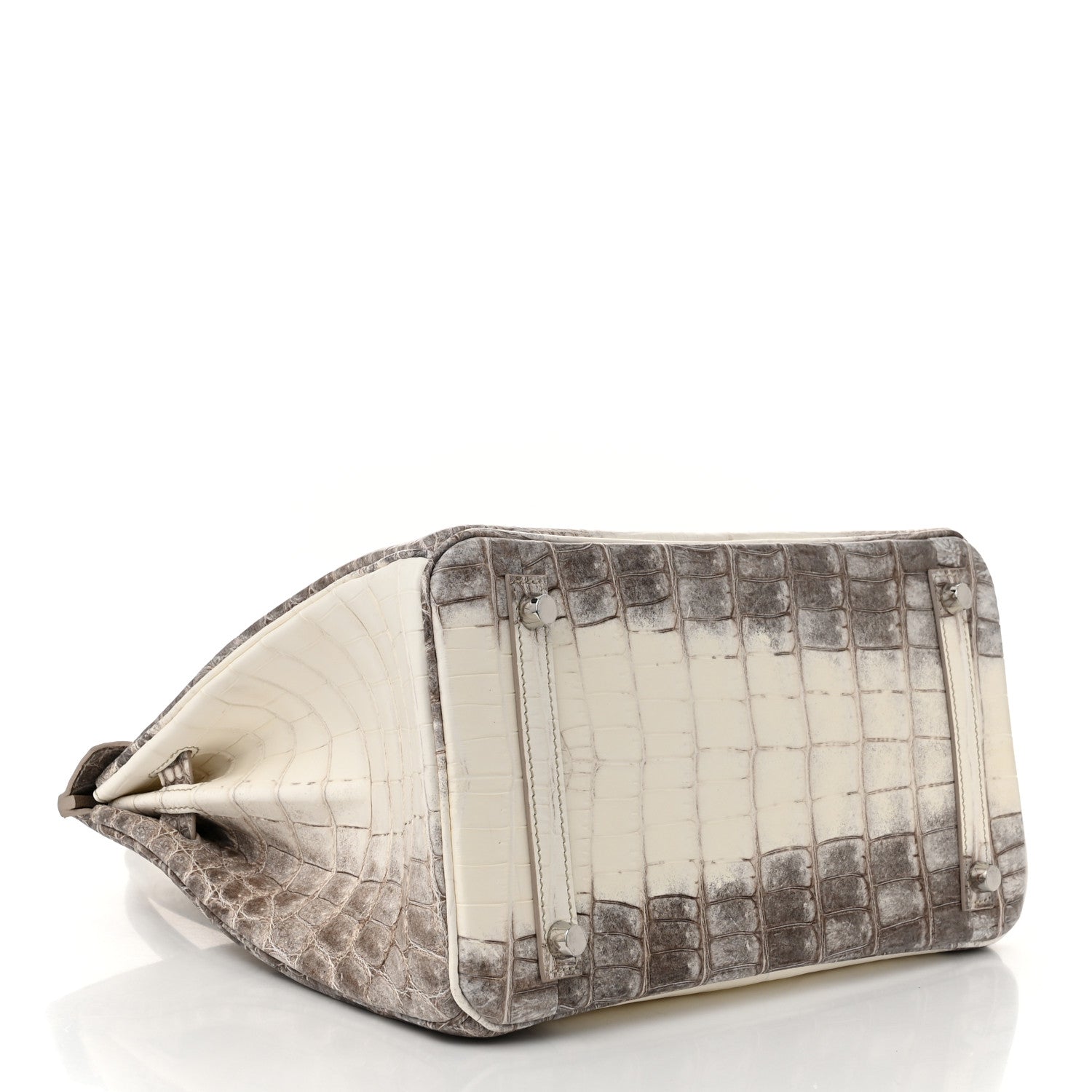 Hermes Matte Niloticus Crocodile Himalaya Birkin 30 Blanc 4 of 12