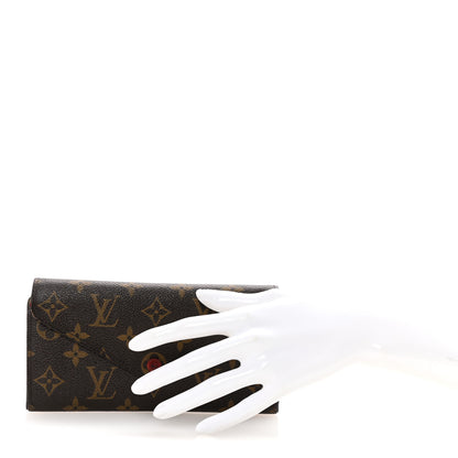 Louis Vuitton Monogram Josephine Wallet Red 2 of 7