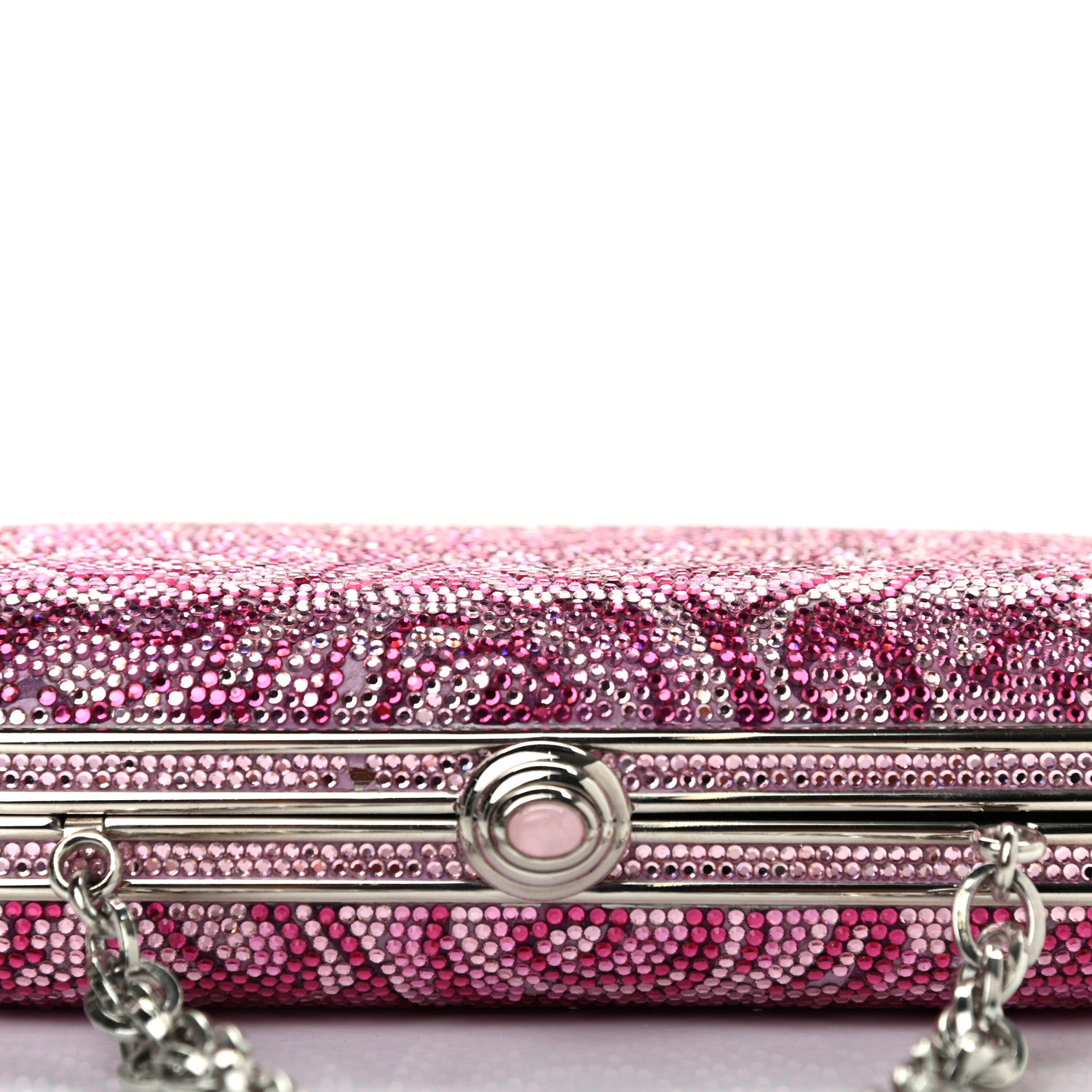 Judith Leiber Swarovski Crystal Flower Clutch Multicolor 10 of 10