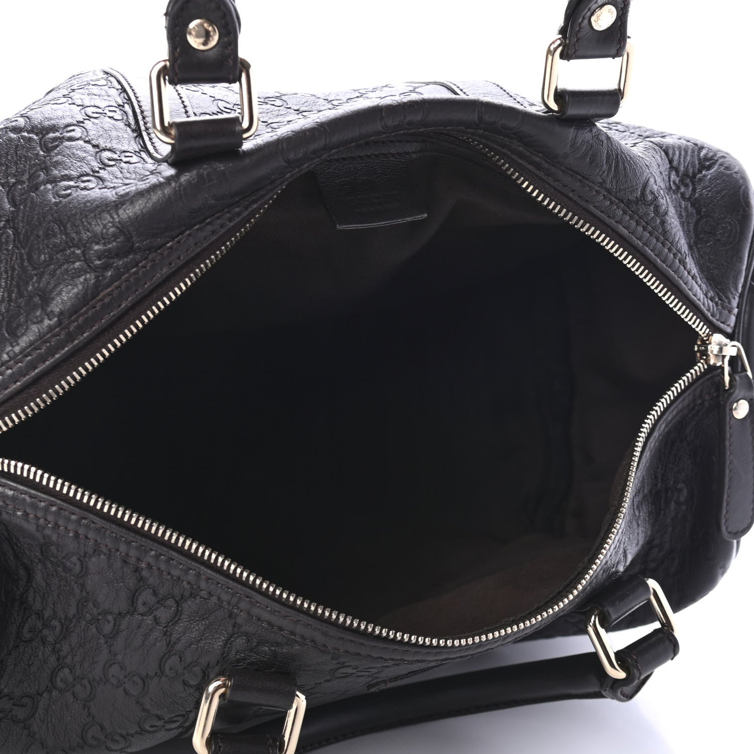 Gucci Guccissima Medium Joy Boston Dark Brown 4 of 4