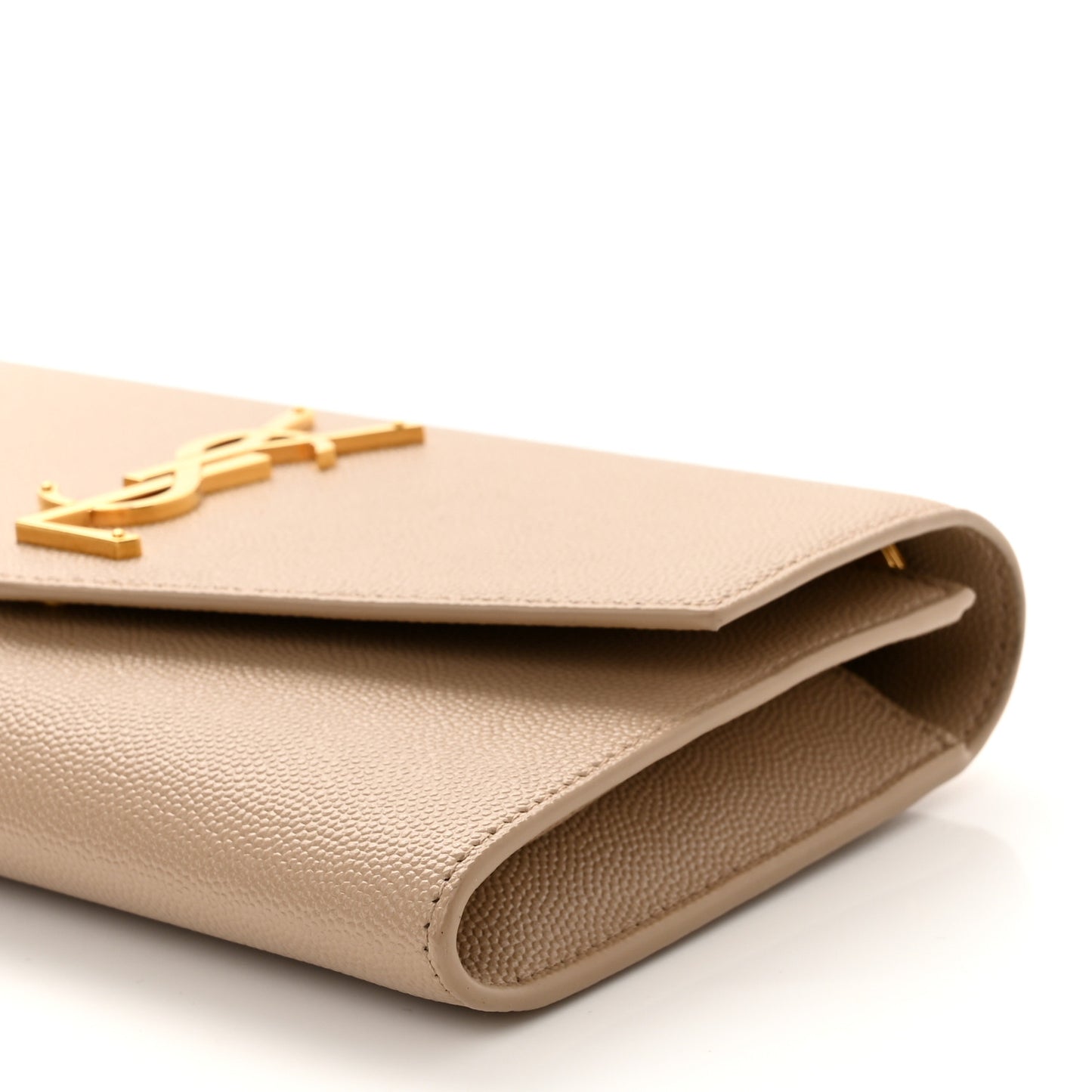 Grain De Poudre Monogram Uptown Chain Wallet Dark Beige