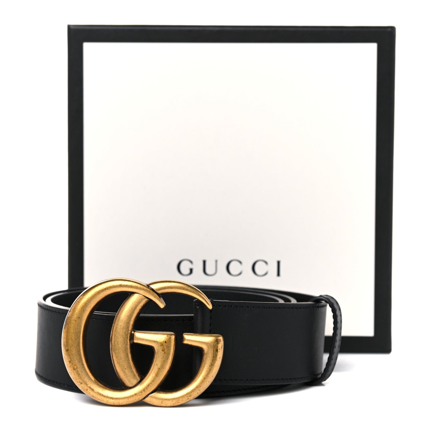Calfskin Double G 40mm Belt 90 36 Black