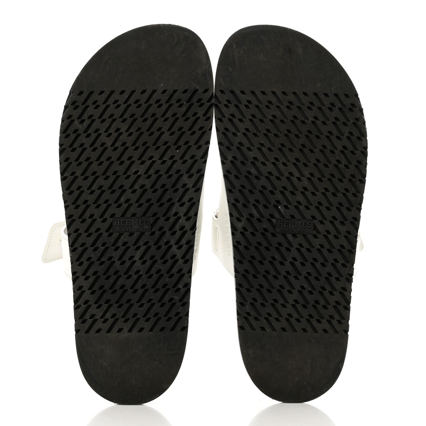 Calfskin Womens Chypre Sandals 41 White
