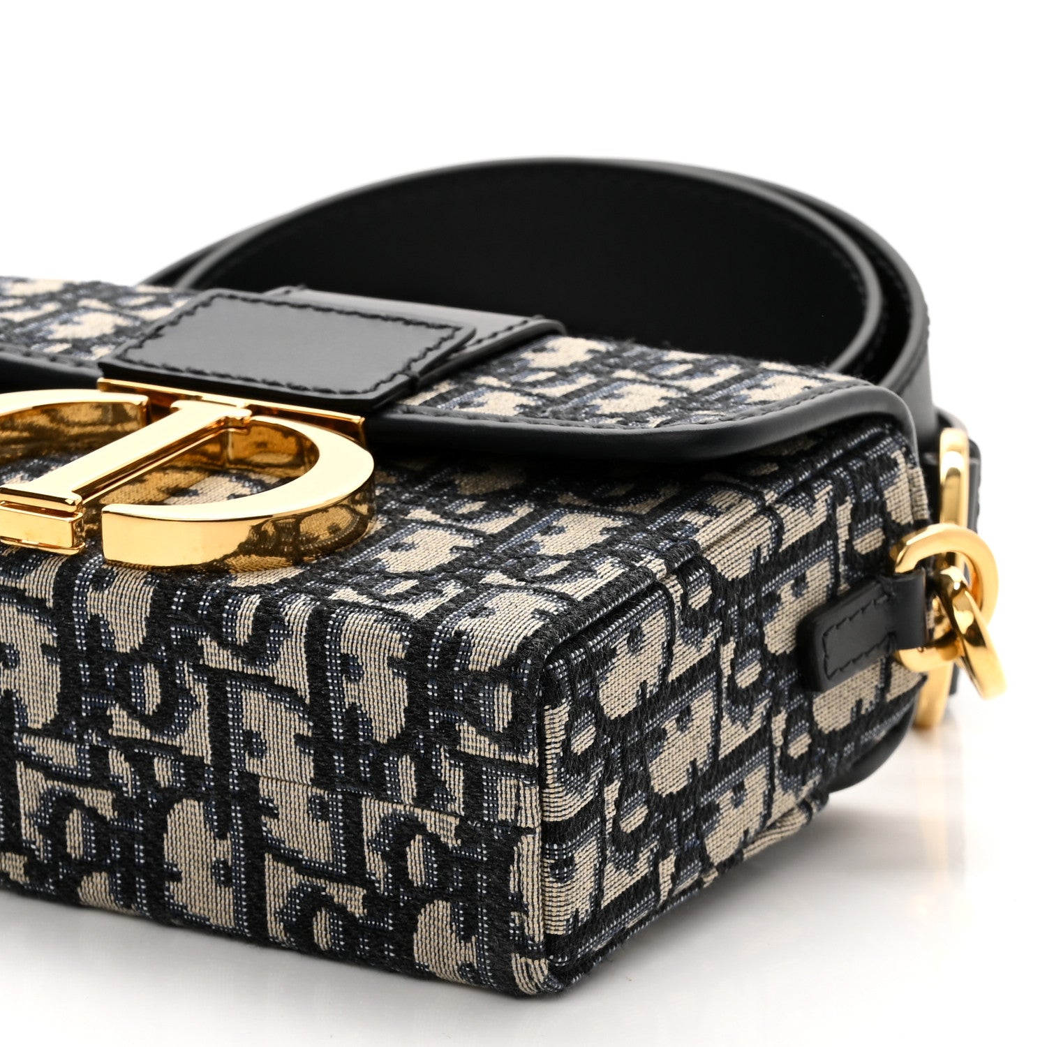 Christian Dior Oblique 30 Montaigne Box Bag Blue 8 of 8