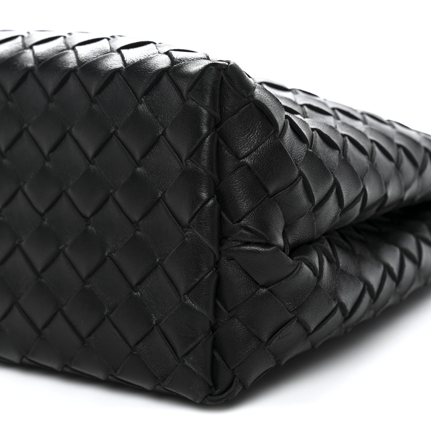 Bottega Veneta Nappa Intrecciato Medium Andiamo Shoulder Bag Black 9 of 12