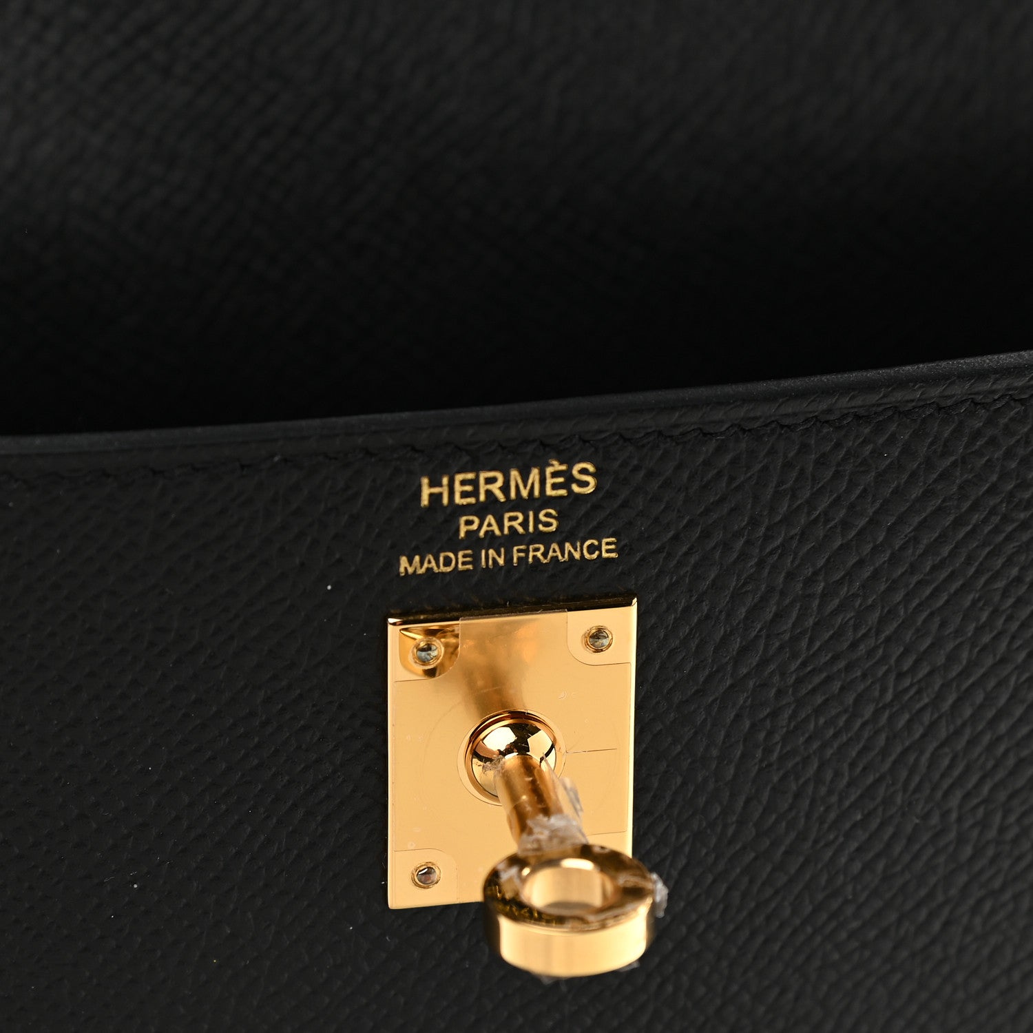 Hermes Epsom Kelly Sellier 25 Black 6 of 10