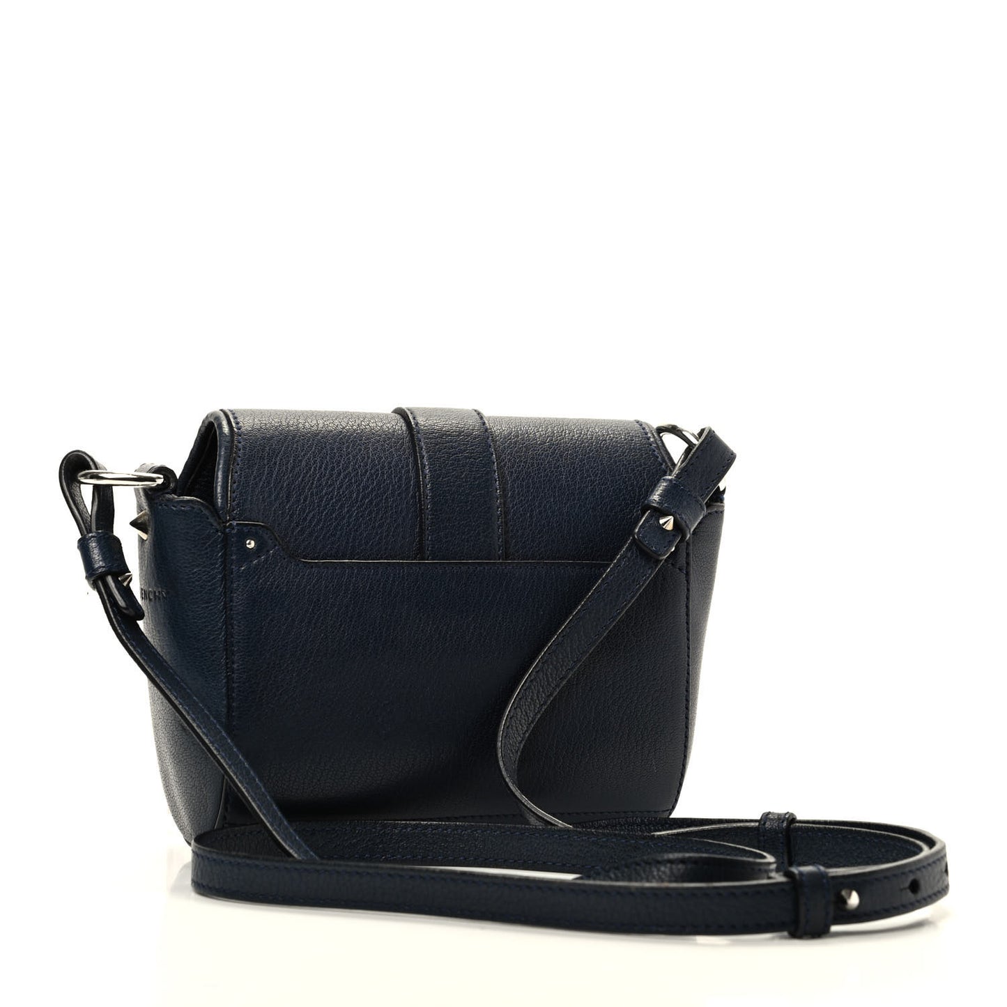 Sugar Goatskin Obsedia Shoulder Bag Navy