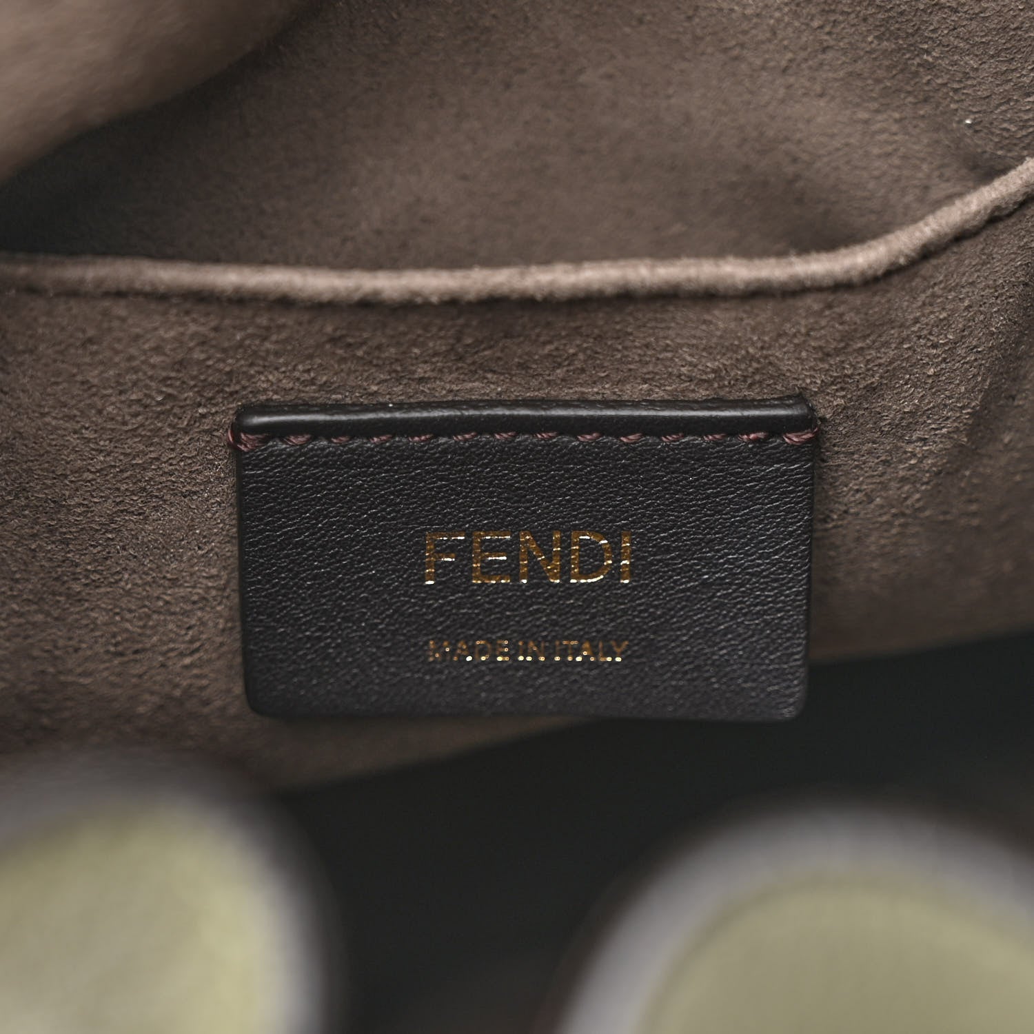 Fendi Vitello Grace Matte F is Fendi Grande Mon Tresor Bucket Bag Equatore 6 of 12