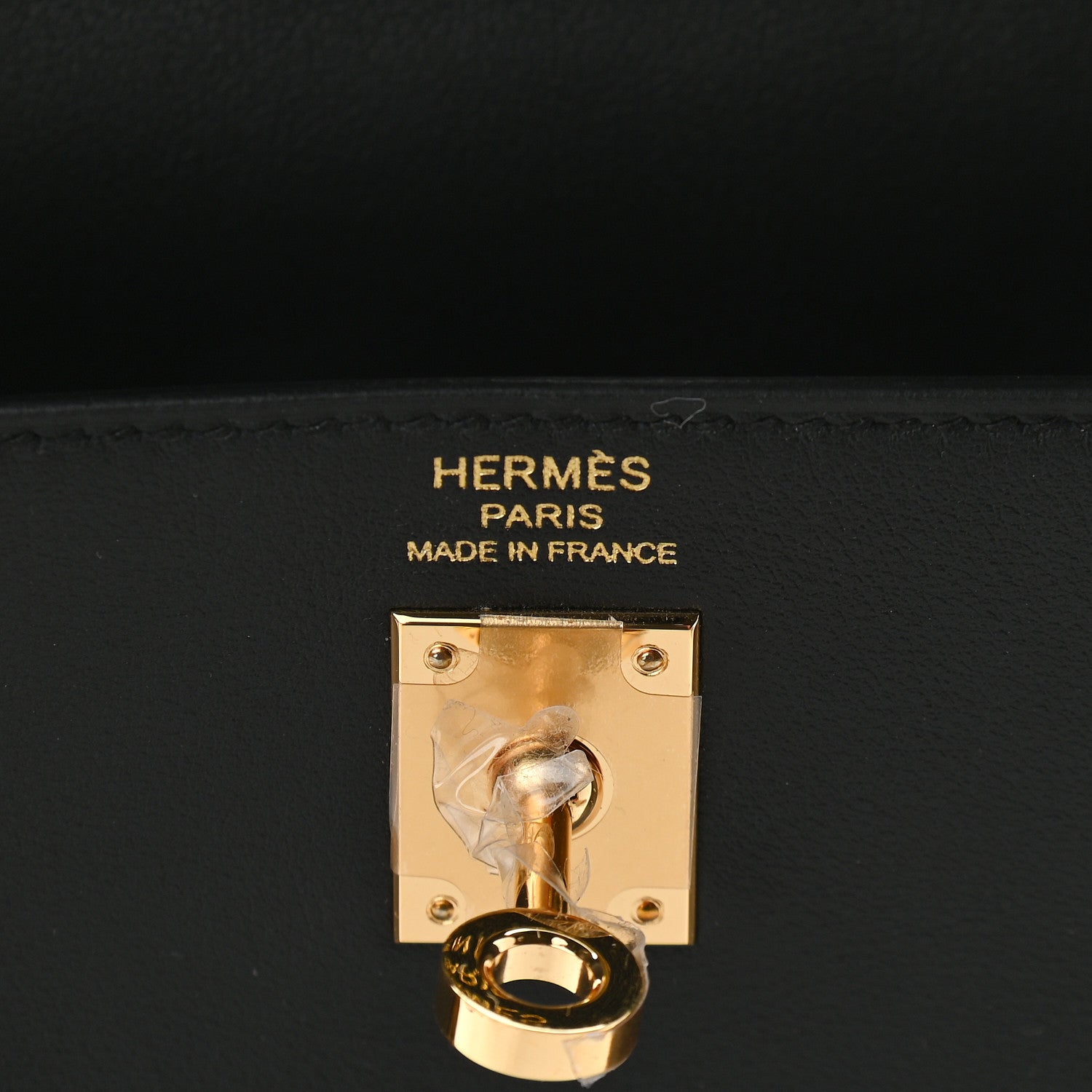 Hermes Swift Kelly Retourne 25 Black 6 of 10