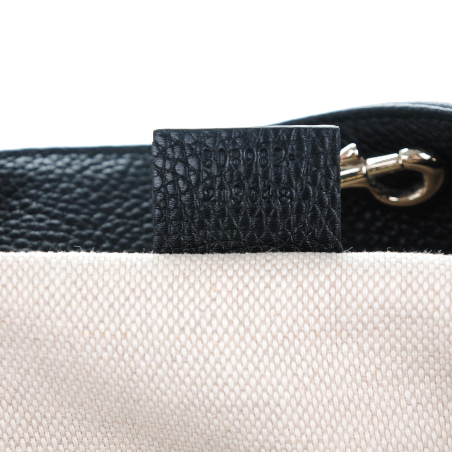 Pebbled Calfskin Medium Soho Chain Shoulder Bag Black