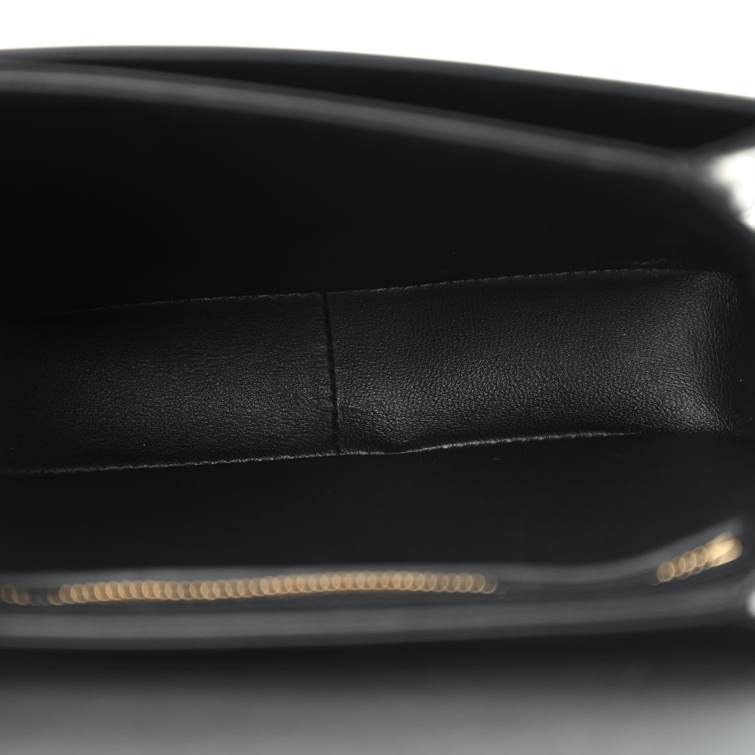 Celine Shiny Calfskin Teen Triomphe Black 5 of 12
