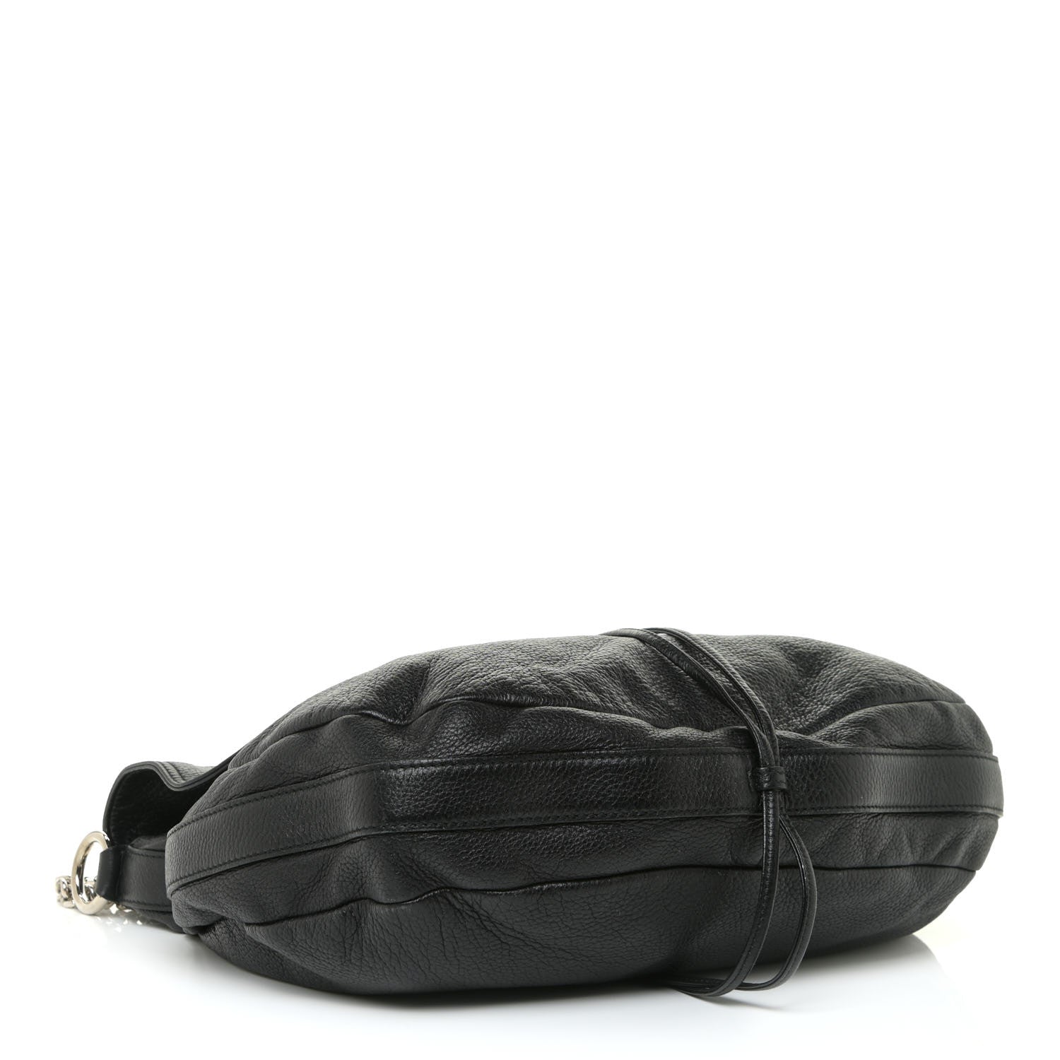 Gucci Calfskin Large Jungle Shoulder Bag Black 3 of 10