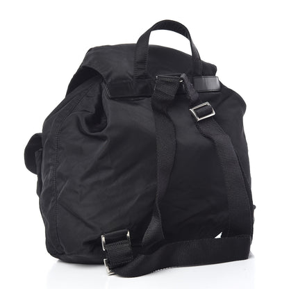 Prada Nylon Vela Medium Backpack Black 3 of 10