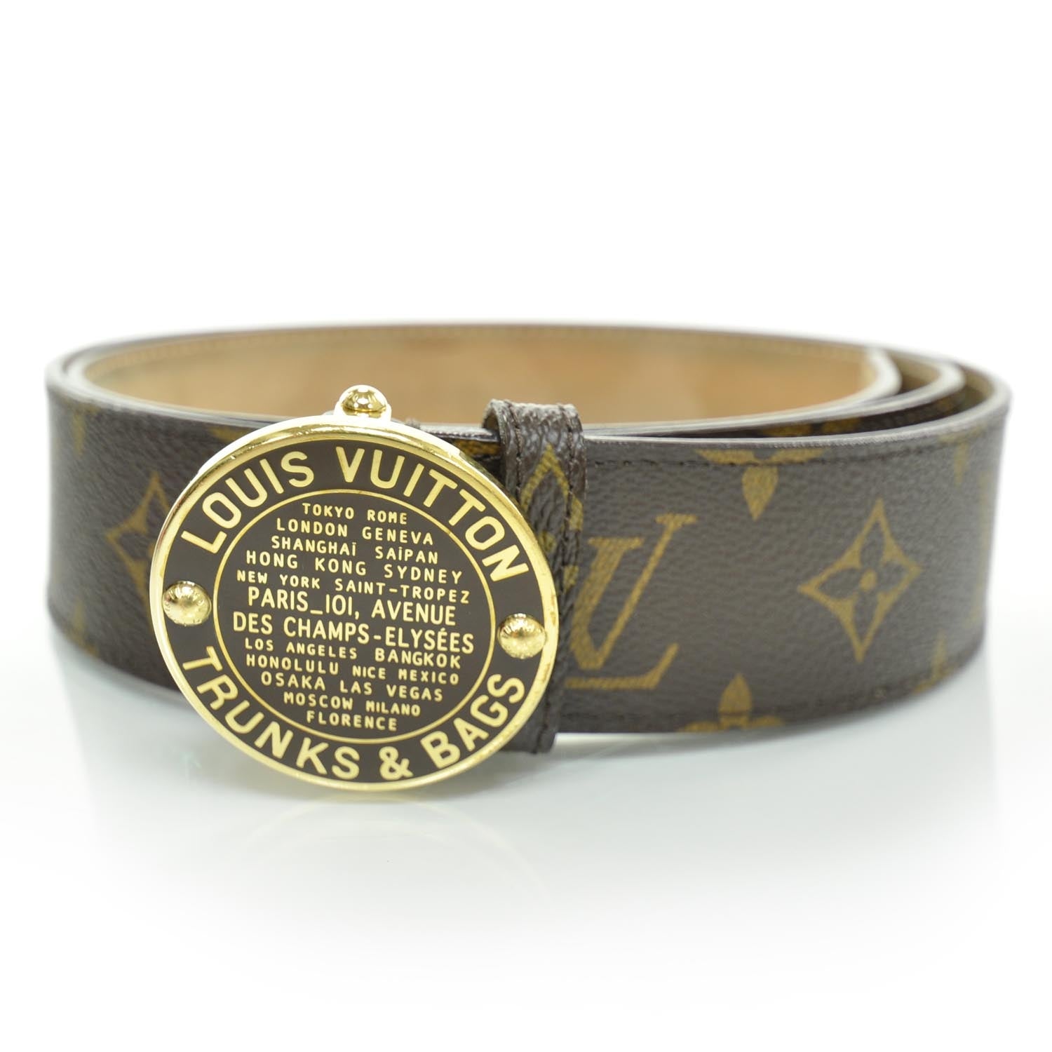 Louis Vuitton Monogram Trunks and Bags Belt 1 of 10