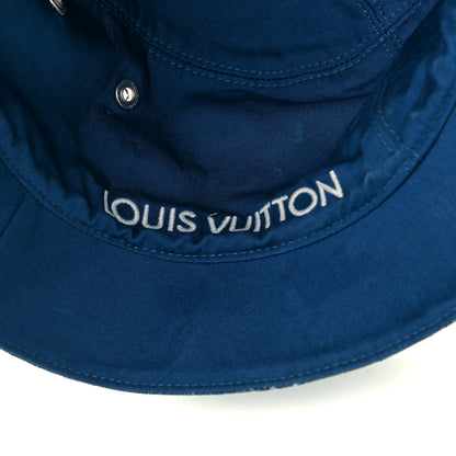 Louis Vuitton Monogram Denim Transformable Bob Bucket Hat 58 Blue 8 of 8