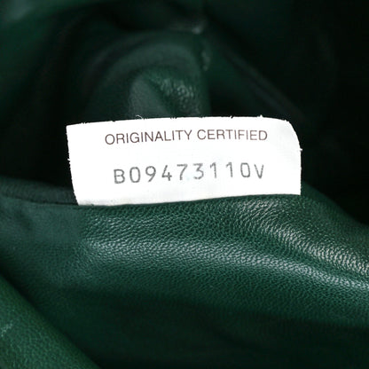 Bottega Veneta Nappa Maxi Intrecciato The Pouch Oversized Clutch Raintree 7 of 12