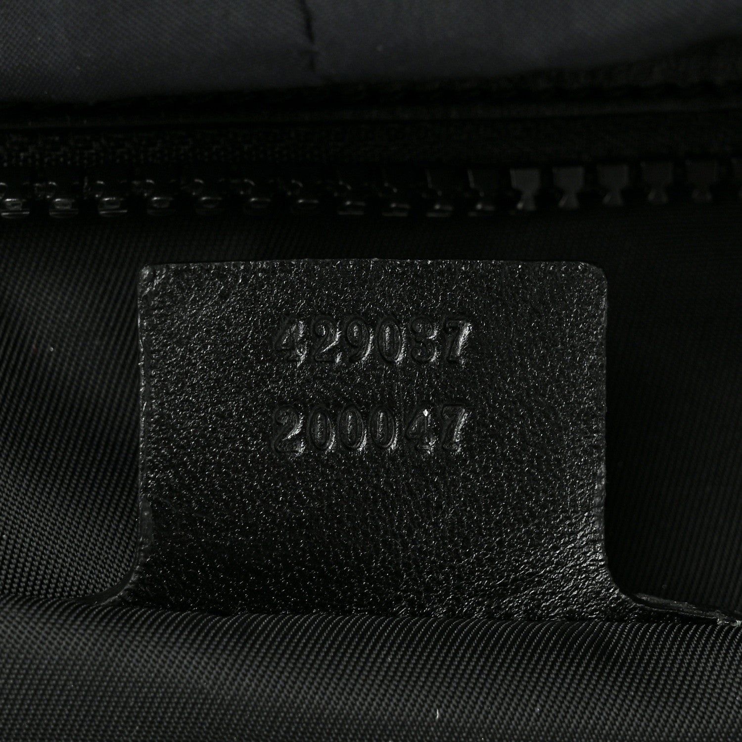 Gucci Techno Canvas Web L'Aveugle Par Amour Embroidered Double Buckle Backpack Black 7 of 10
