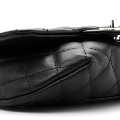 Chanel Calfskin Quilted CC Uniform Flap Belt Bag Black 9 of 9
